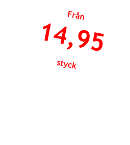 Frn 14,95 styck